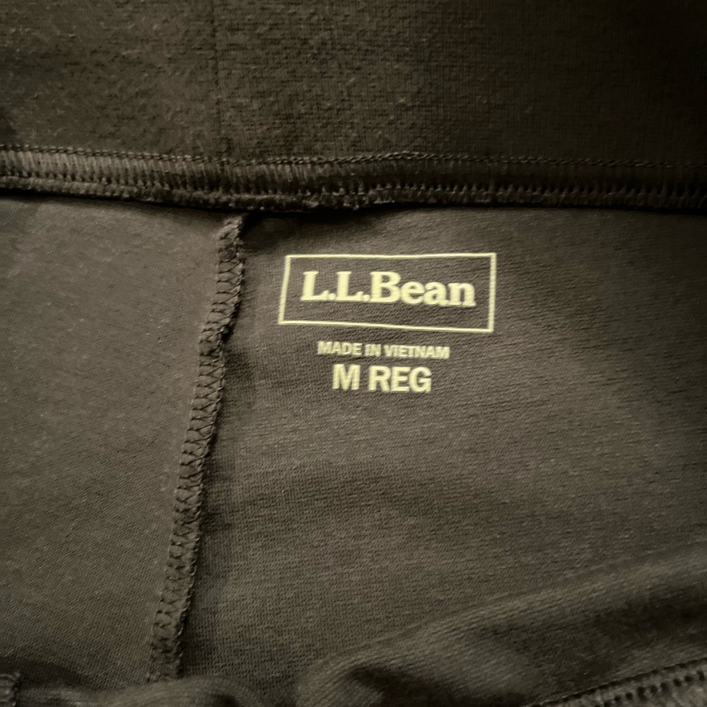 L.L. Bean Women’s Essential High-Waist Leggings Medium Alloy Gray - Picture 4 of 5